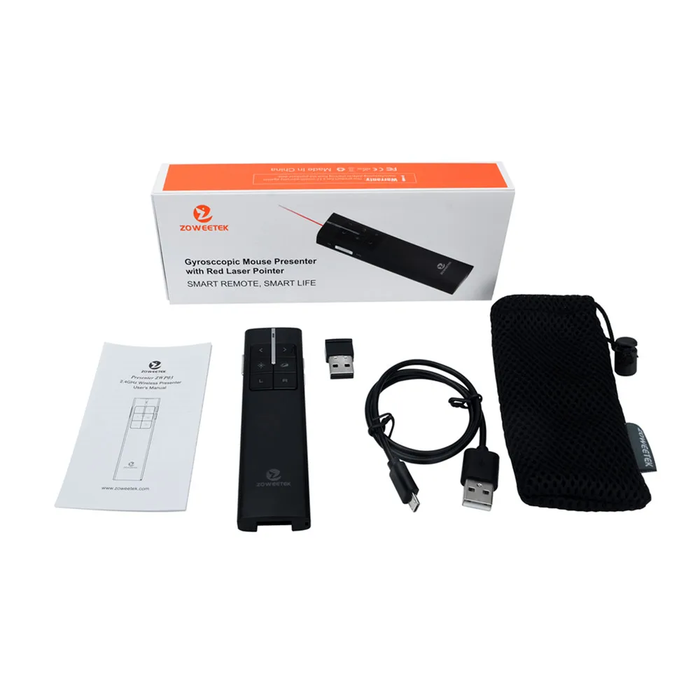 Zoweetek ZWP03 Презентация презентационная ручка USB 2 4G беспроводной RF пульт