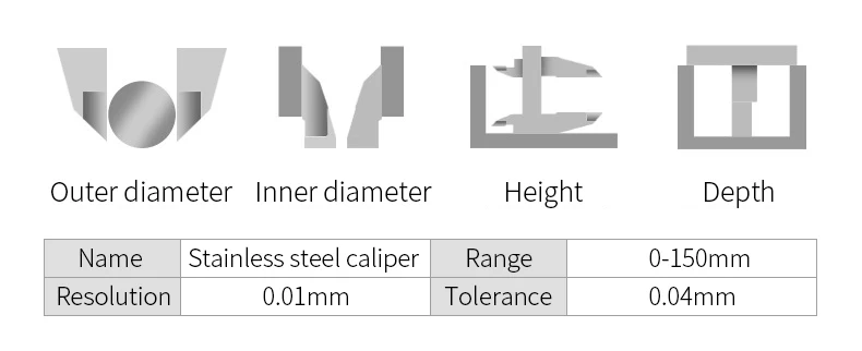 MAXMAN штангенциркуль 0-150 мм нержавеющая сталь цифровой прибор измерение высоты инструменты толщина скользящий Калибр штангенциркуль с циферблатом