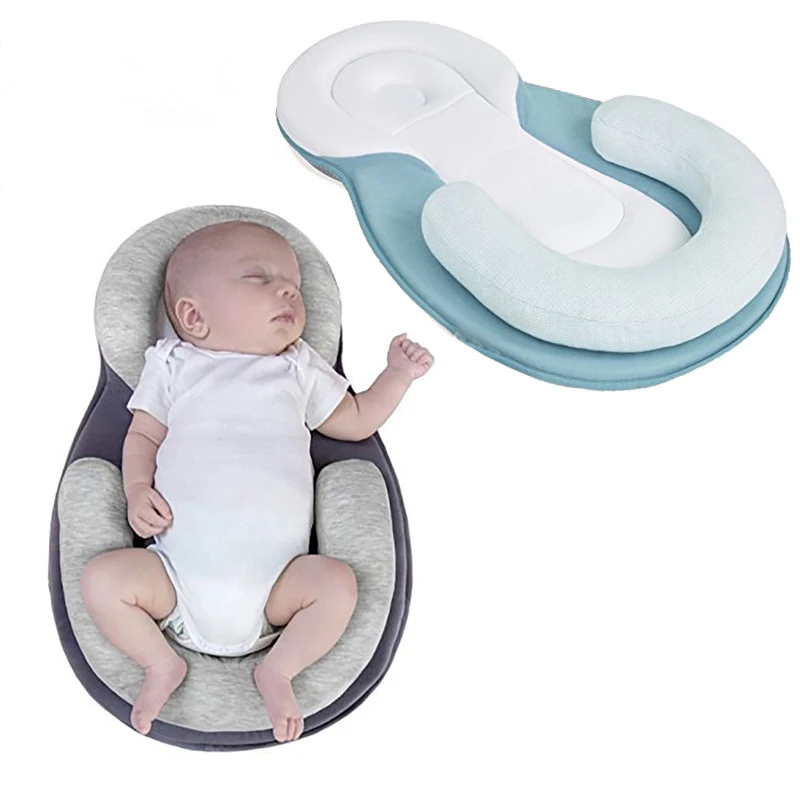 Newborn Baby Crib Pillow Nursery Travel Folding Baby Bed Bag Infant