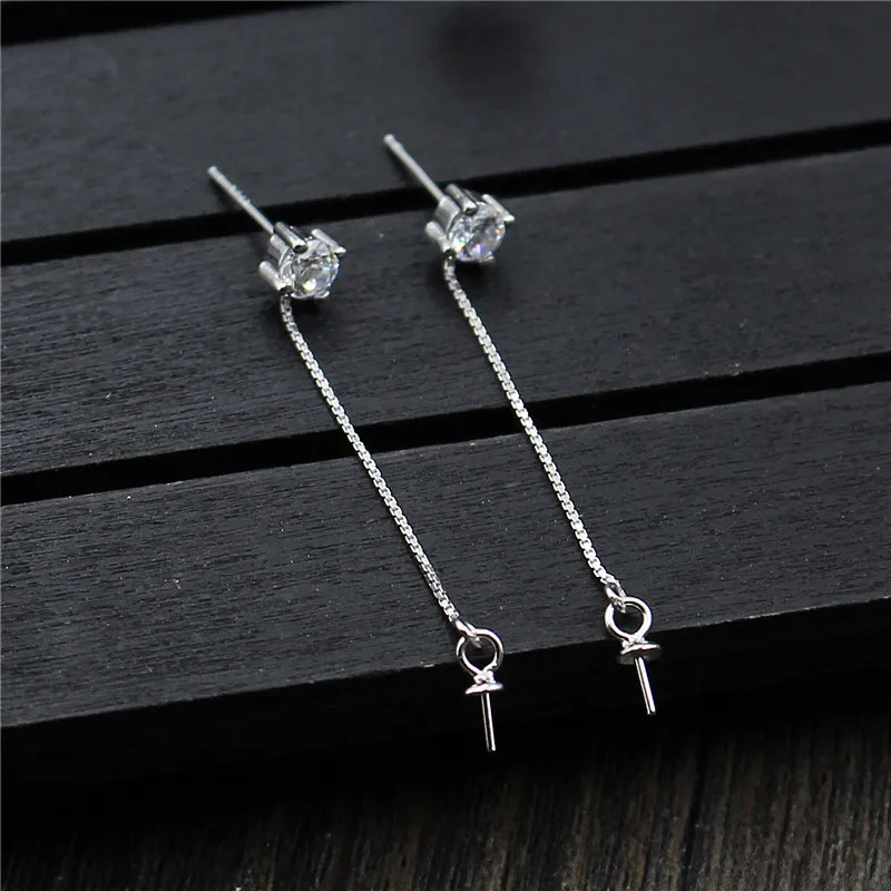 

925 Sterling Silver DIY Drop Earrings Making Fine Jewelry Making Jewelry Accessories Findings&Components