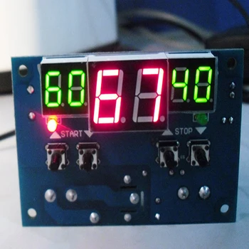

XH-W1401 Intelligent LED Thermostat Three Window Synchronization Temperature Controller with Energy-saving and Practicality