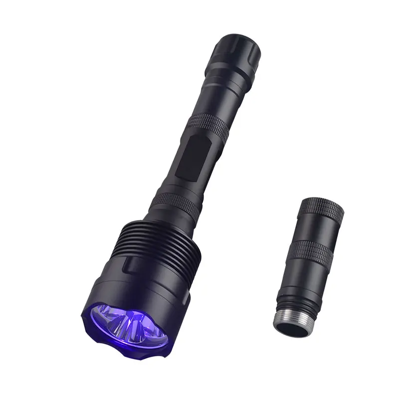 TMWT 395nm 3LED 10W Strong UV Black Light Torch Light 18650 Ultraviolet