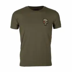 Для мужчин футболки Повседневное дышащая быстросохнущая армии США Хлопок Футболка милитари военно-тактические удобные футболки