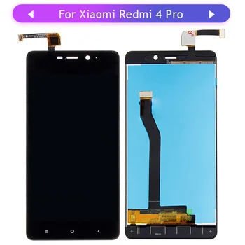 

3pcs For Xiaomi Redmi 4 Pro Redmi 4 Prime Touch Screen LCD Display Assembly Glass Digitizer Touch Panel complete Replacement
