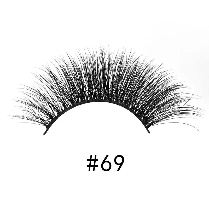3d Mink False Lashes Natural Mink Thick False Eyelashes Extension Lashes Make Up Set Soft Nagaraku Pink Beauty Box Handmade Hot (25)