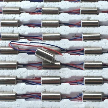 

1pc 6*12mm hollow core cup motor micro DC motor high speed motor DC3.7V 63855RPM/min
