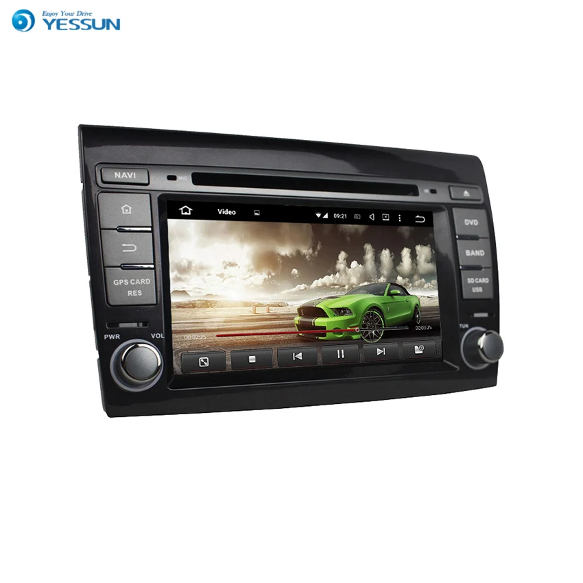 Top Yessun For Fiat Bravo 2007~2012 Android Multimedia Player System Car Radio Stereo GPS Navigation Audio Video 3
