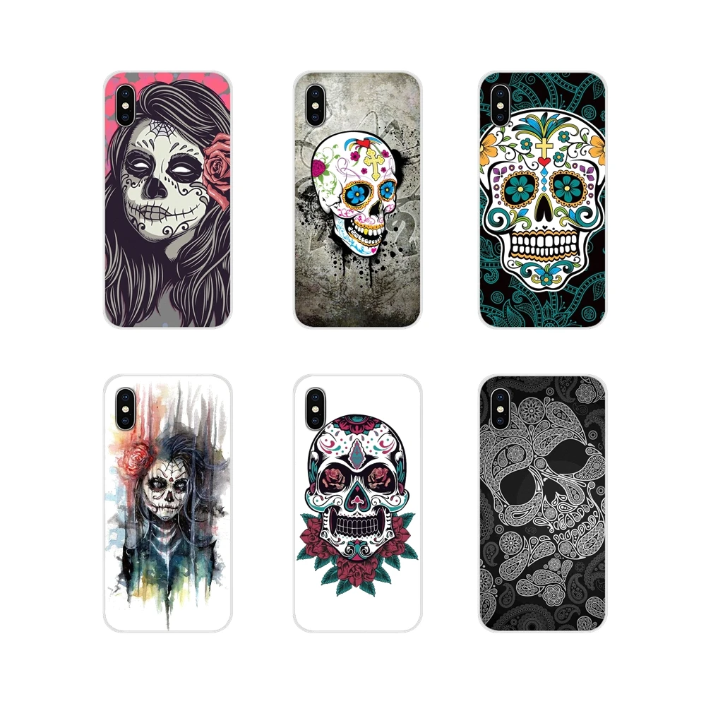 

Accessories Phone Cases Covers Skull Art Mexican For Apple iPhone X XR XS MAX 4 4S 5 5S 5C SE 6 6S 7 8 Plus ipod touch 5 6