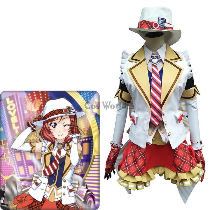 Костюм для косплея из аниме Love Live School Idol Project Nishikino Maki аркадная игра II рубашка