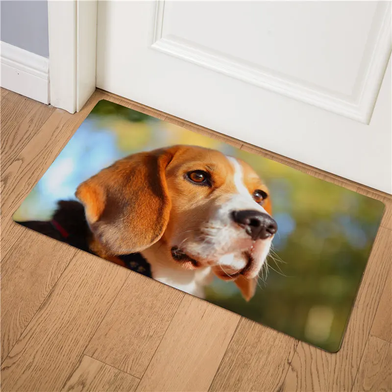 Beagle Dog Miguel Hound домашний декоративный Придверный коврик, стелька для кухни, ковер для дома, для улицы, добро пожаловать, для ванной комнаты, Нескользящие коврики, Пончик 75 см - Цвет: 9