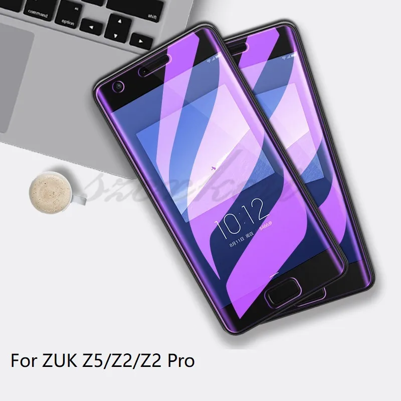 

2Pcs/lot 9H Full Cover Tempered Glass For Lenovo ZUK Z5 Z2 Pro Screen Protector For ZUK Z2 Glass Protective Film Anti blue-ray