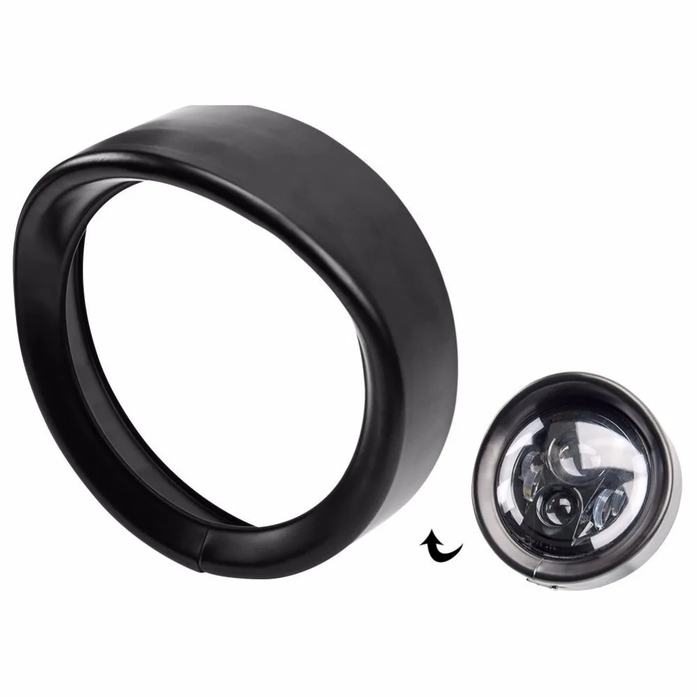 7 &quotфары отделка кольцо для мотоцикла Harley 83 13 дорожный велосипед 12 14 FLD 94 FLHR 86 FLST