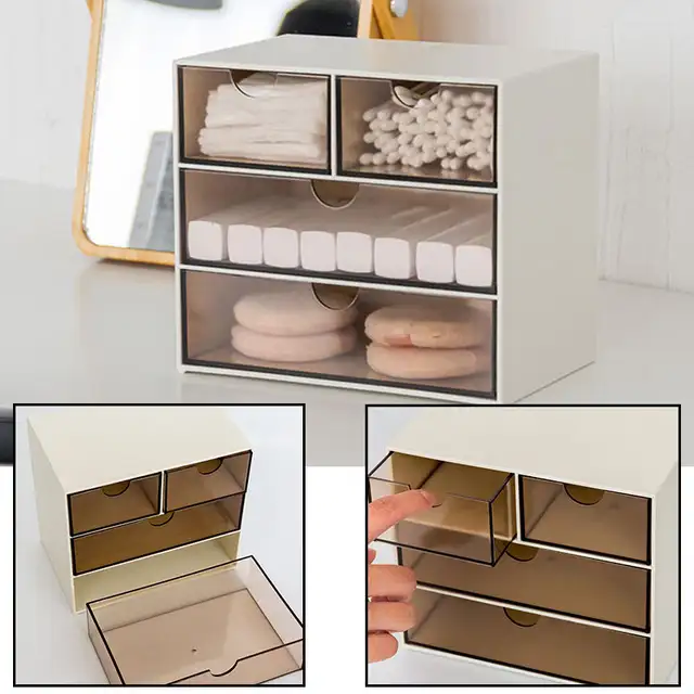 Fashion Home Desktop Storage Drawer Dresser Makeup Tool Jewelry