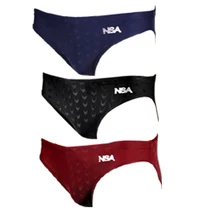 Swimming Trunks Male Nsa Trigonometric Drain-Line Racing-Style Professional