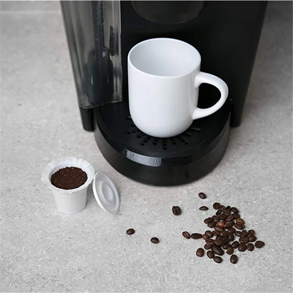 MICCK 20 шт/лот Nespresso одноразовый для кофе фильтр бумажный капсульный фильтр кофейный или обычный и для повторного использования кофе в K-cups