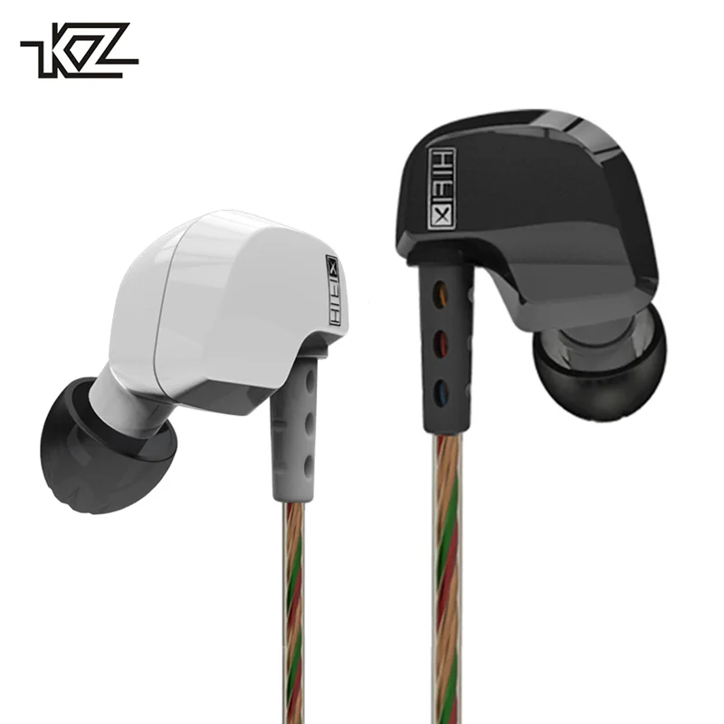 KZ HD9 наушники HiFi спортивные наушники медный проводок 3D тяжелый бас ушной крючок в ухо наушники для бега с микрофоном