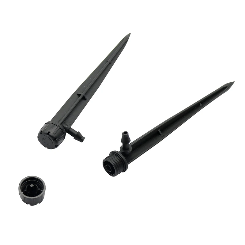 Full Circle Adjustable Garden Sprinkler 5" Stake-Stream Spray Irrigation Dripper Automatic Watering for 1/4 Inch hose 50 Pcs garden sprinkler plants irrigation kits garden irrigation nozzle drip irrigation sprinklers garden sprayer nozzles irrigation fittings