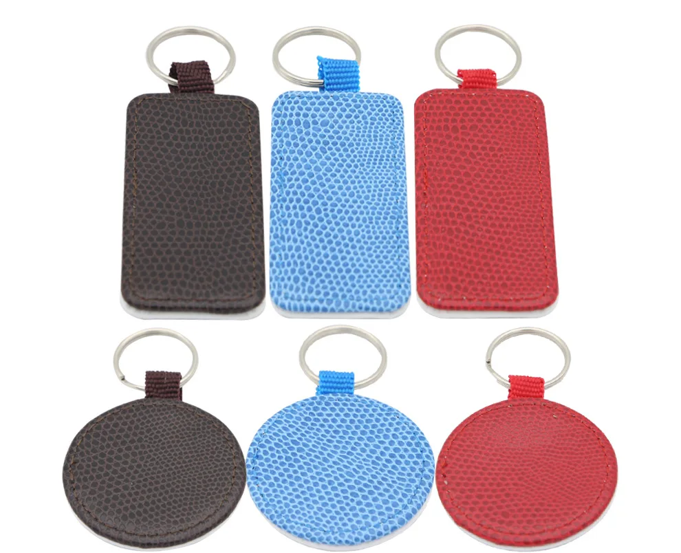 

keychains for sublimation key chain jewelry for heat tranfer printing Personalized custom blank snakeskin pattern