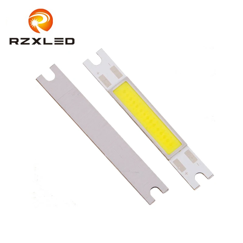 

60PCS/Lot 5W COB LED Strip Light 9V Chip High Power Emitting Diode Bulb Lamp 500 Lumen Cold / Warm White Lighting 12V