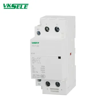 

BCH8-63 VCT - 63A 2 Pole 2NO / 2NC 220v Single Phase Modular AC Magnetic Contactor