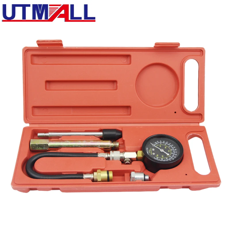 

G324 New Engine Pressure Gauge Compression Tester With Extension Bar