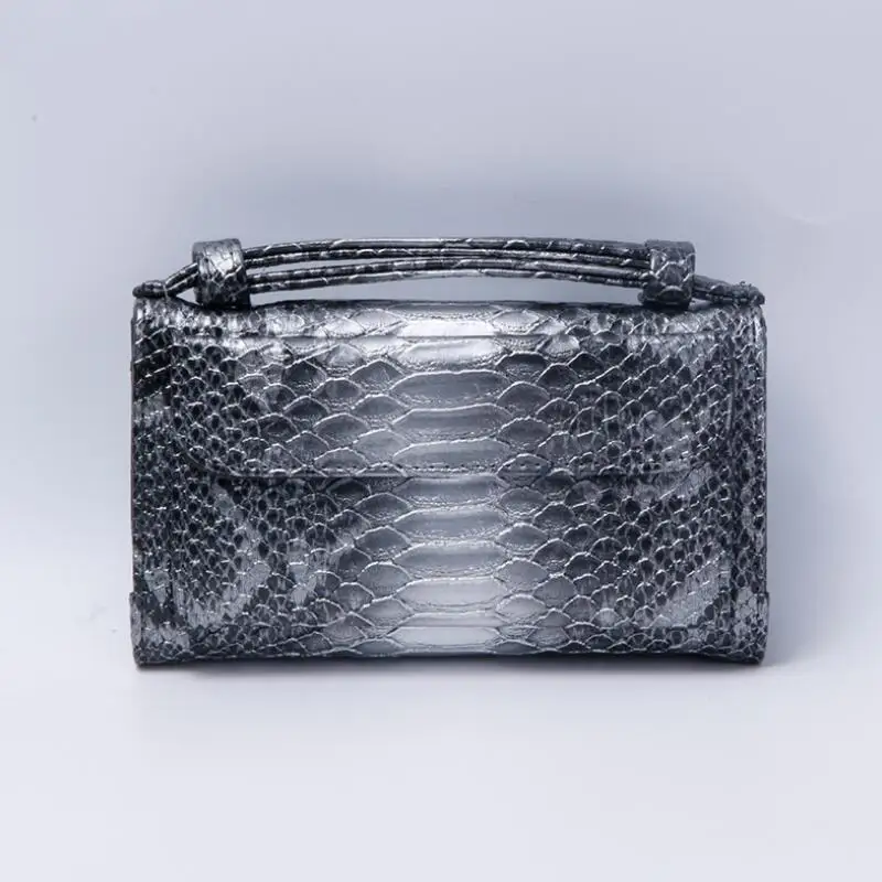 New Style Luxury Handbags For Women Genuine Leather Day Small Clutch One Chain Shoulder Cross-body Bags Crocodile Pattern Purse