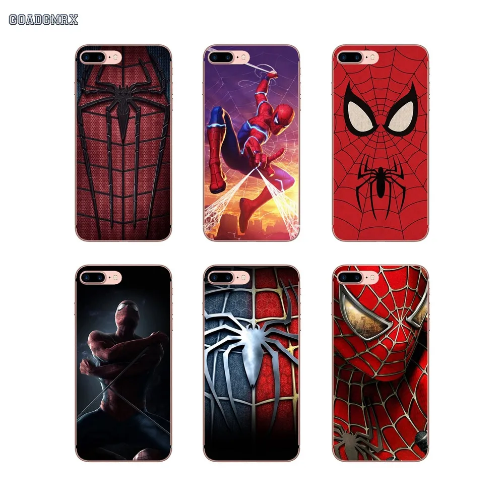 Чехол из ТПУ для Huawei GR3 2017 Mate 20 P30 Honor 7A Pro 7C 8C 7X 8X 9 Lite 10 Nova 2 2i 3 3i Spider Man Comics Super Spiderman |