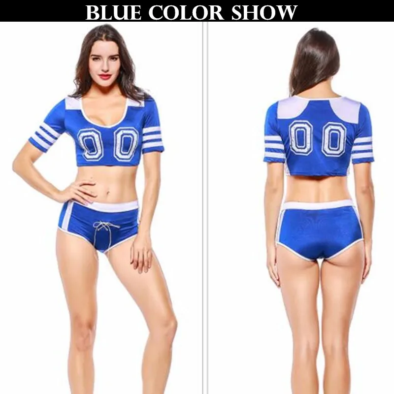 النساء وفتاة التشجيع زي كرة السلة لعبة كرة القدم الوطنية و النادي و طالب فريق اللياقة البدنية الرياضة قمم (الفانيلة) + الملاكمين (السراويل)