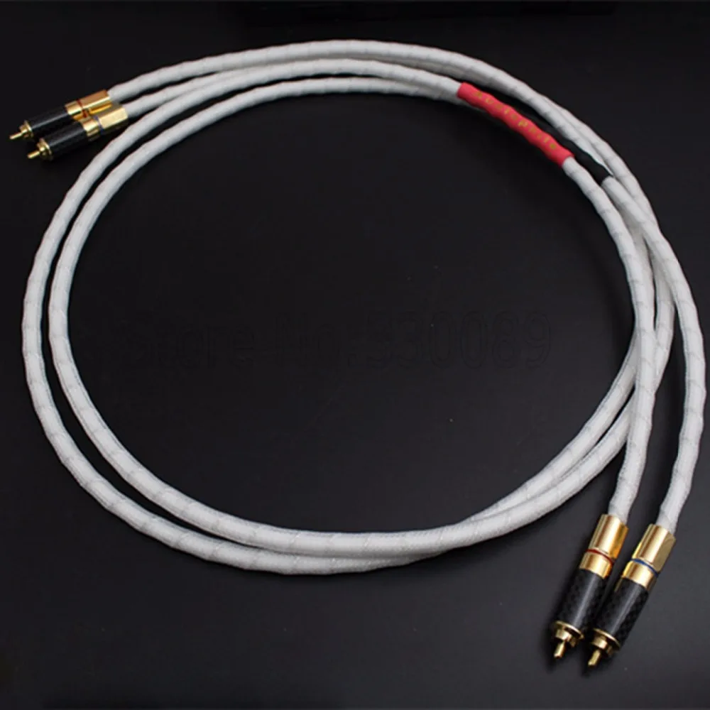 

3M Nordost Odin RCA audio cable with carbon fiber RCA audio hifi plug hifi rca cable