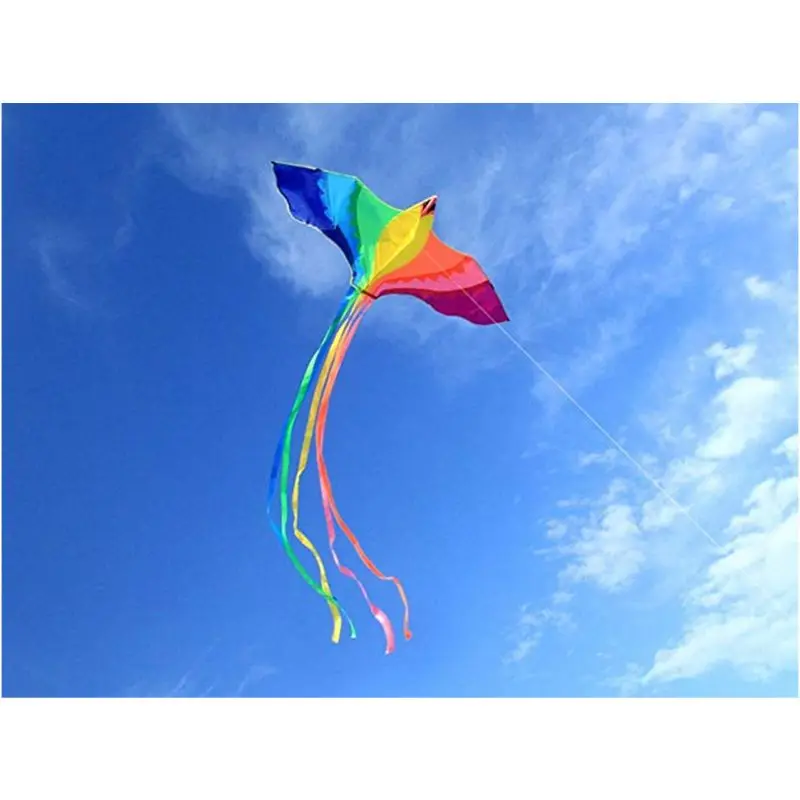 Древний воздушный змей "Феникс" с длинным цветным хвостом с 30 м ручкой линии на открытом воздухе веселые спортивные детские игрушки