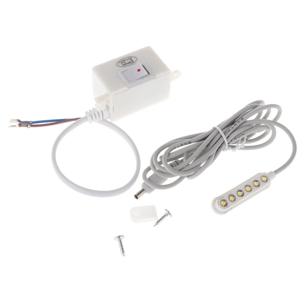 6 LED Lamp Universal Sewing Machine With Magnetic Base Switch Working Light