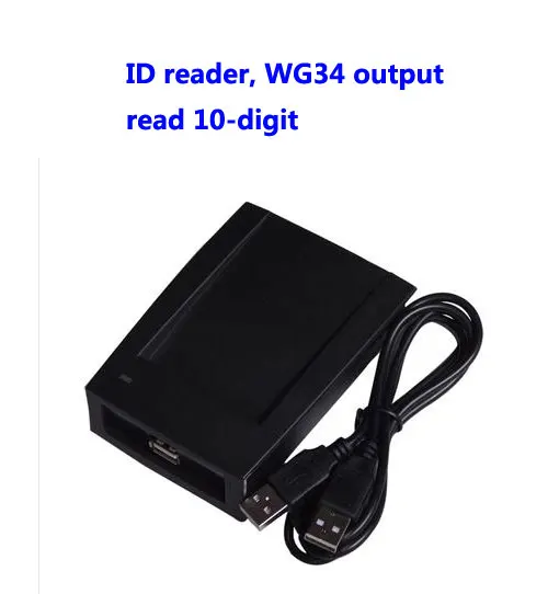 RFID reader USB  reader EM/ID card readerRead 10-digitWG34 output usb assign devicesn:09C-EM-34min:20pcs