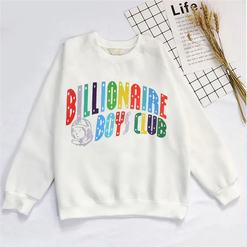 Клубные худи для мальчиков Billionaire, весенний модный мужской пуловер с капюшоном и круглым вырезом, спортивные толстовки для пар