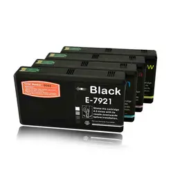 4 шт./компл. для epson картридж T7922 T7923 T7924 T7921 использования для Epson WorkForce Pro WF-5621