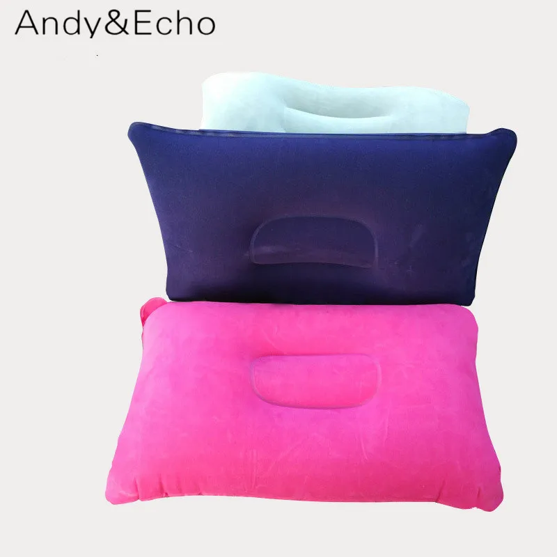 

Portable Inflatable Pillow Travel Outdoor Folding Neck Pillow Cushion Kids Beach Car Plane Cheap Travel Pillows for Sleeping