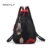 Simhalf lavado Mochila De Cuero femenino coreano mochila adolescente Niñas mochila escolar hombro escuela bolsa de viaje bolso Mujer