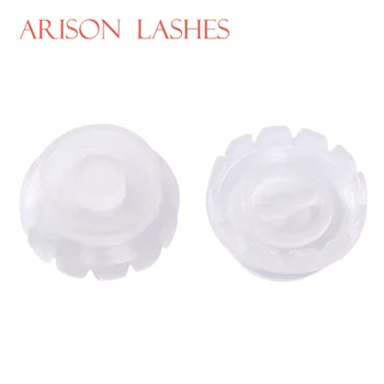 

Arison Lashes 100/200 Pcs Grafting Eyelash Cup Eyelash Grafting Eyelash Blossom Cup One Second Flowering Sun Flowering Glue Cup
