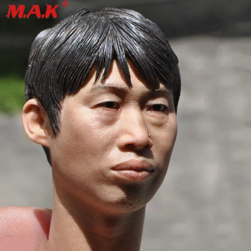 Фигурка Мужская голова в масштабе 1:6 реалистичная модель головы лица подходит