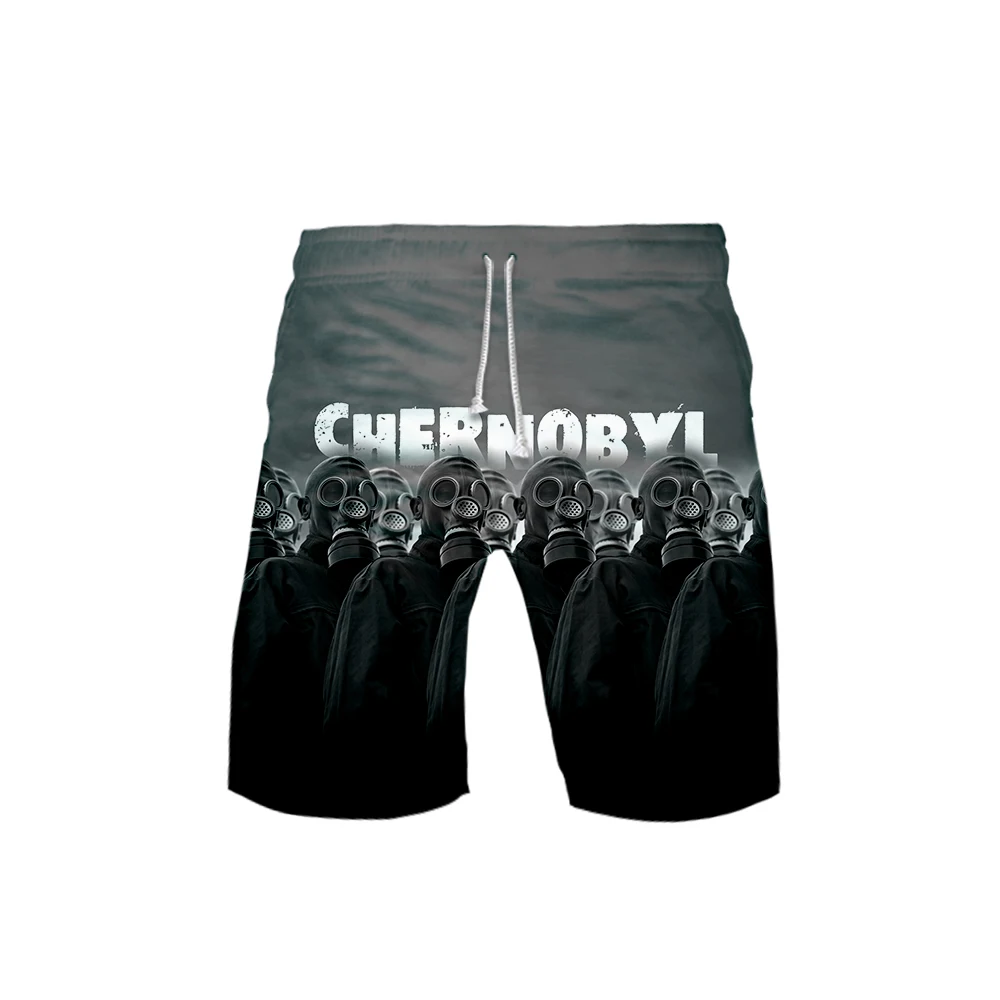 Мужские 3D чернобыльские темплары 3 DBoard шорты 2019 летние новые быстросохнущие пляжные шорты мужские хип хоп Короткие штаны пляжная одежда