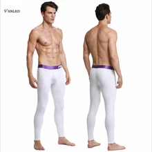 OLOME зимние теплые мужские однотонные термобелье кальсоны мужские кальсоны с буквенным принтом хлопковые термобелье