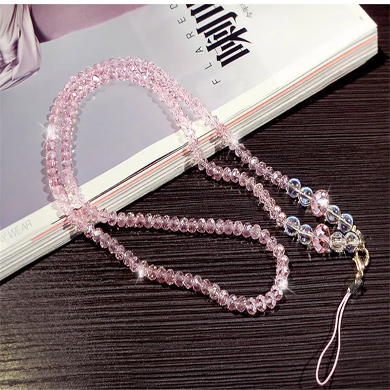 Universal 44Cm Phone Strap Sling Lanyard Crystal Hanging Portable Mobile Phone Case Rope Card Pack Rope for 7,1 Universal 44Cm Phone Strap Sling Lanyard Crystal Hanging Portable Mobile Phone Case Rope Card Pack Rope for 7,1