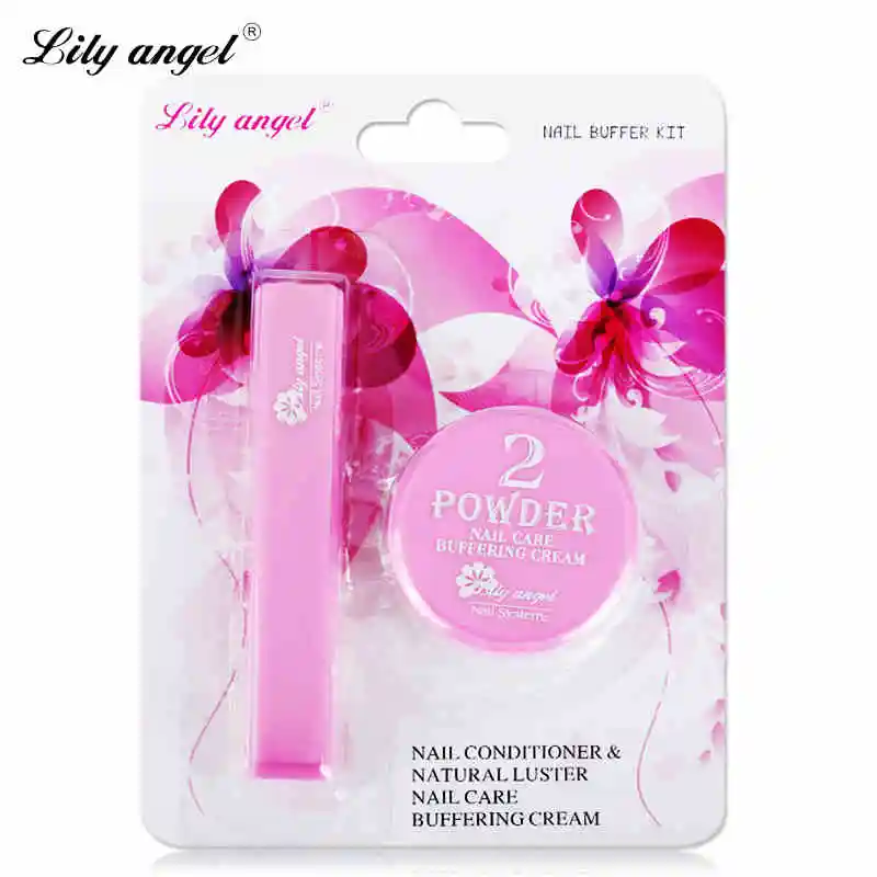 Lily angel 2018 New Professional Nail Polishing Wax Buffer Cream