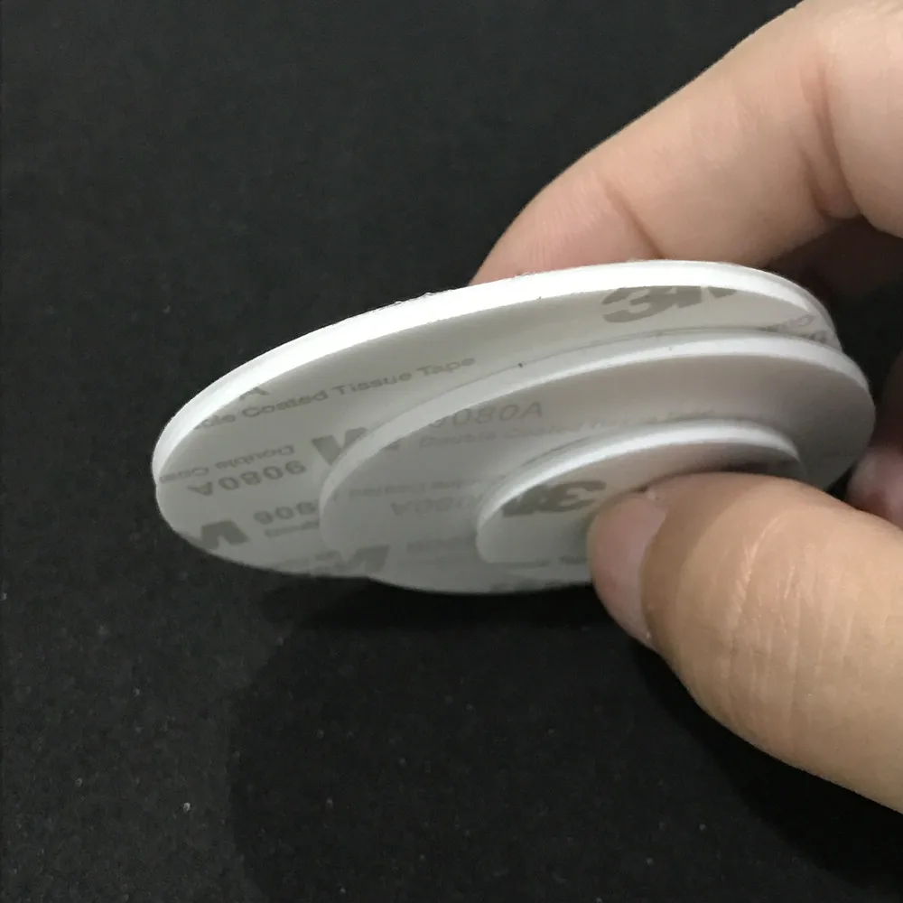 3M Strong Double Sided Adhesive Acrylic Car Emblem Sticker Roof For Gopro Vehicles Foam Round Two Sides Mounting Sticky (1)