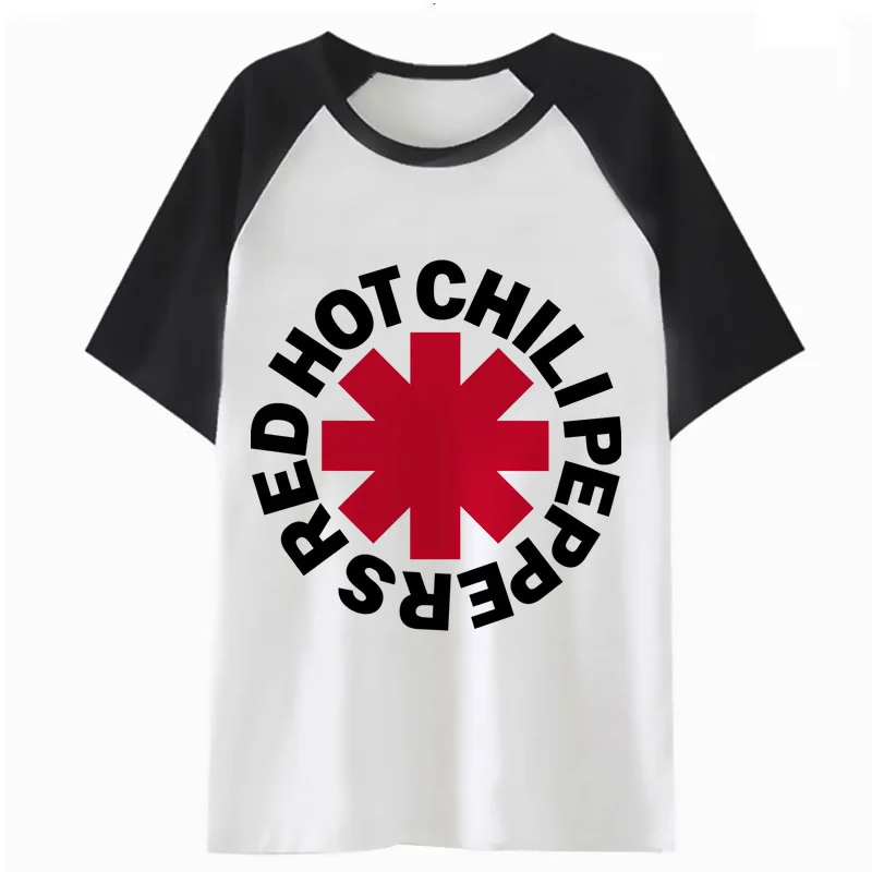

red hot chili peppers t shirt female tshirt women clothing kawaii tops harajuku tee cartoon femme t-shirt graphic K2824
