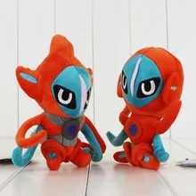 10 шт./партия, плюшевая игрушка Deoxys, нормальный режим, режим атаки, мягкая кукла, подарок для мальчиков и девочек 14-16 см