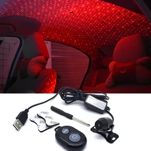 Свет проектор украшение автомобиля свет светодиодный led звездное небо Звезда DJ лазерный проектор rgb Музыка Звук дистанционное управление для автомобиля стайлинга автомобилей