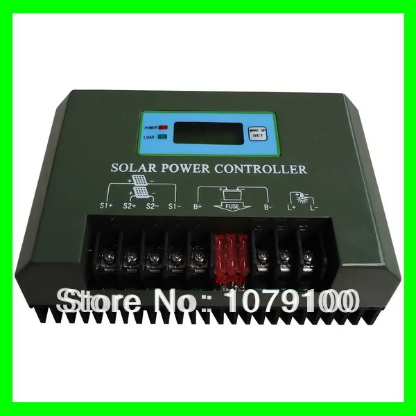 

CE&RoHS Certificate LCD and LED Display 24V 60A battery charge controller