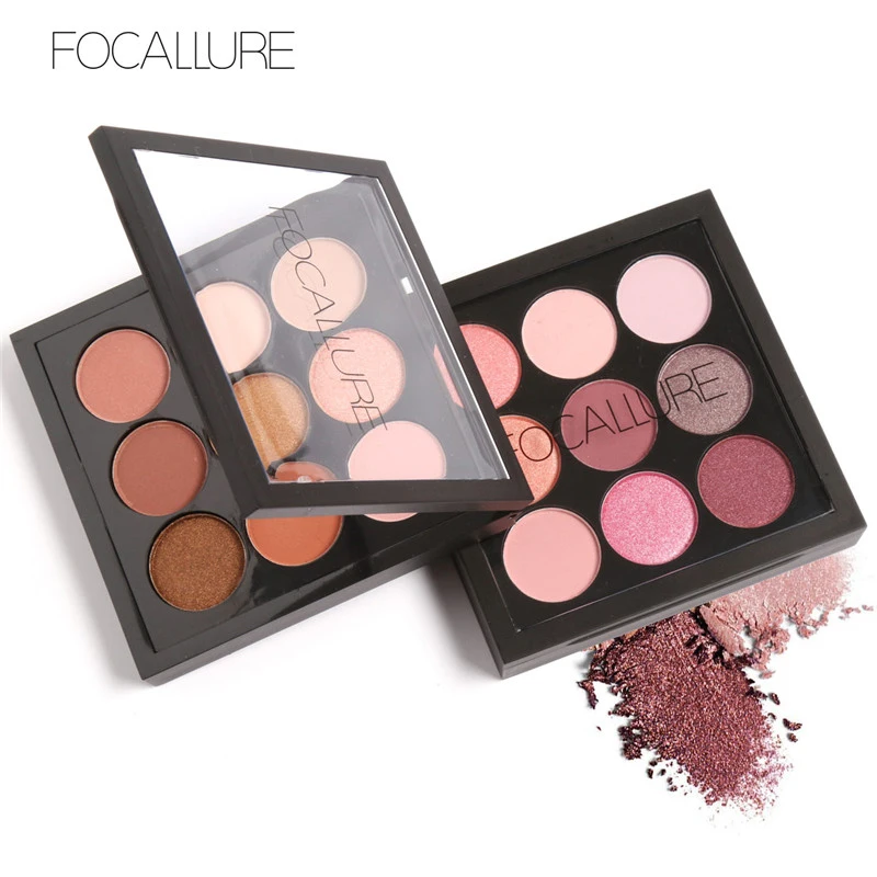 

FOCALLURE Eye Shadow Palette Nude Pigment Powder Smooth Eye Makeup Matte Eyeshadow