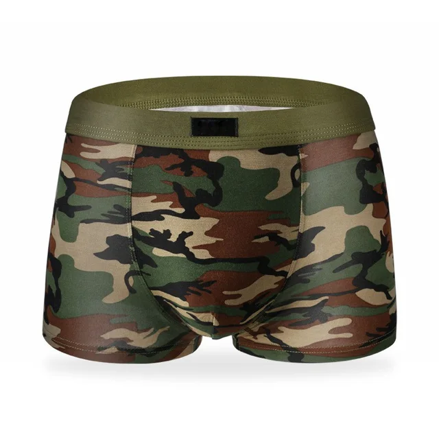 Camo Men's Underwear Modal Men Boxer Shorts Plus Size Boxer Tide men