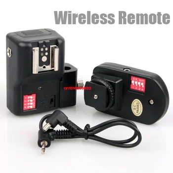 

PT-16 NE 16 Channels Wireless Radio Flash Trigger set with 1 receivers And umbrella holder Sync Speed 1/250s For canon nikon